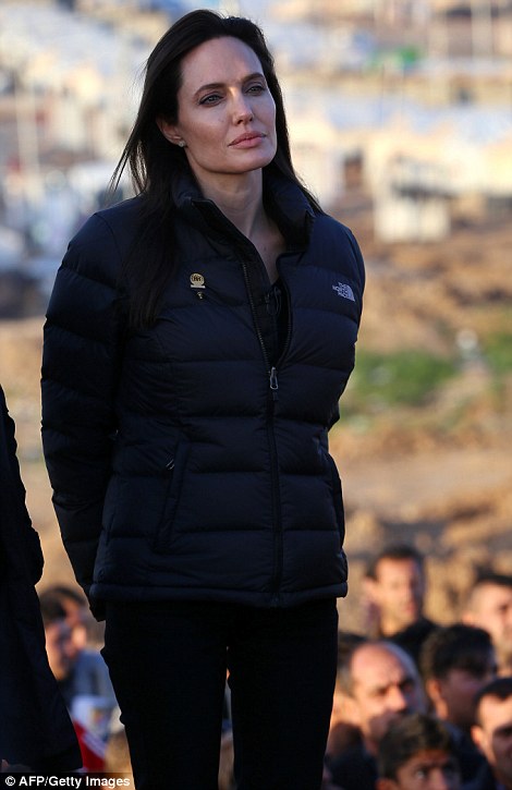 Angelina Jolie in Iraq